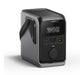 The EcoFlow TRAIL 300DC portable power station by EcoFlow includes a LiFePO4 battery, digital display, multiple USB and DC ports, a large dial, and a carrying handle, shown on a plain white background.