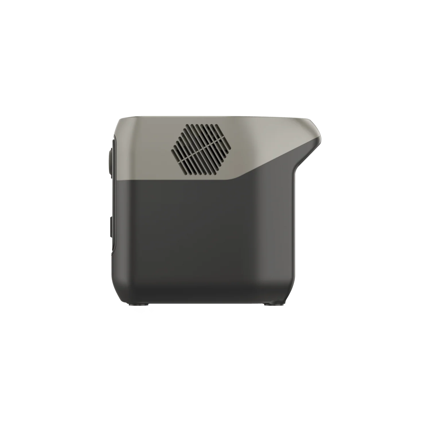 EcoFlow RIVER 2 Pro portable power station in gray with multiple charging ports and a compact design