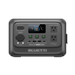 A Bluetti portable power station featuring two AC outlets, a digital display screen, multiple USB ports, and control buttons, shown against a plain white background.