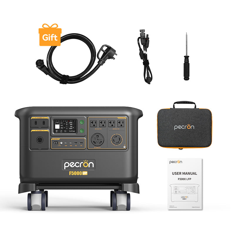 Pecron F5000LFP portable power station - view 11
