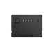 The EcoFlow Glacier Plug-In Battery is a rectangular black device featuring a square button, four indicator lights, and a USB-C port on the front—combining minimal design with reliable outdoor power.