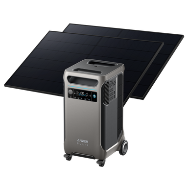 Anker F3800 + 1 Set 410W Rigid Solar Panel - Complete Solar Generator System