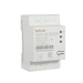 A white Bluetti AGF-AE-D/200 electricity meter with visible technical specifications and labels, including input voltage, frequency, and certification marks, photographed against a plain white background.
