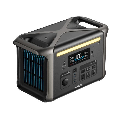 Anker Power Station Anker SOLIX F1500 Portable Power Station - 1536Wh｜1800W | WiFi Remote Control