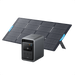 Anker SOLIX S2000 portable power station with the included PS400 bifacial 400W foldable solar panel, official bundle photo