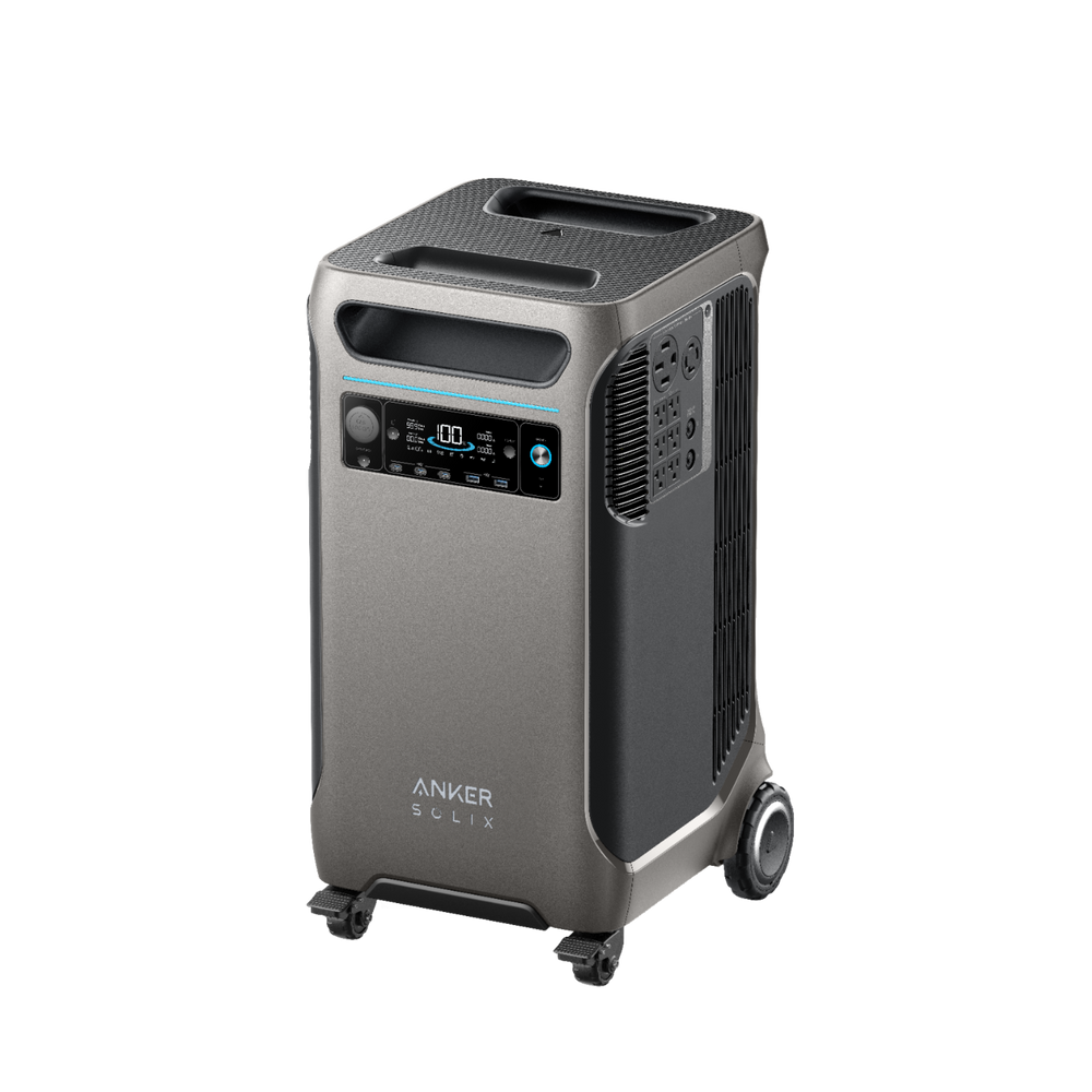 Anker SOLIX F3800 - 3840Wh LiFePO4 Portable Power Station with 6000W Output