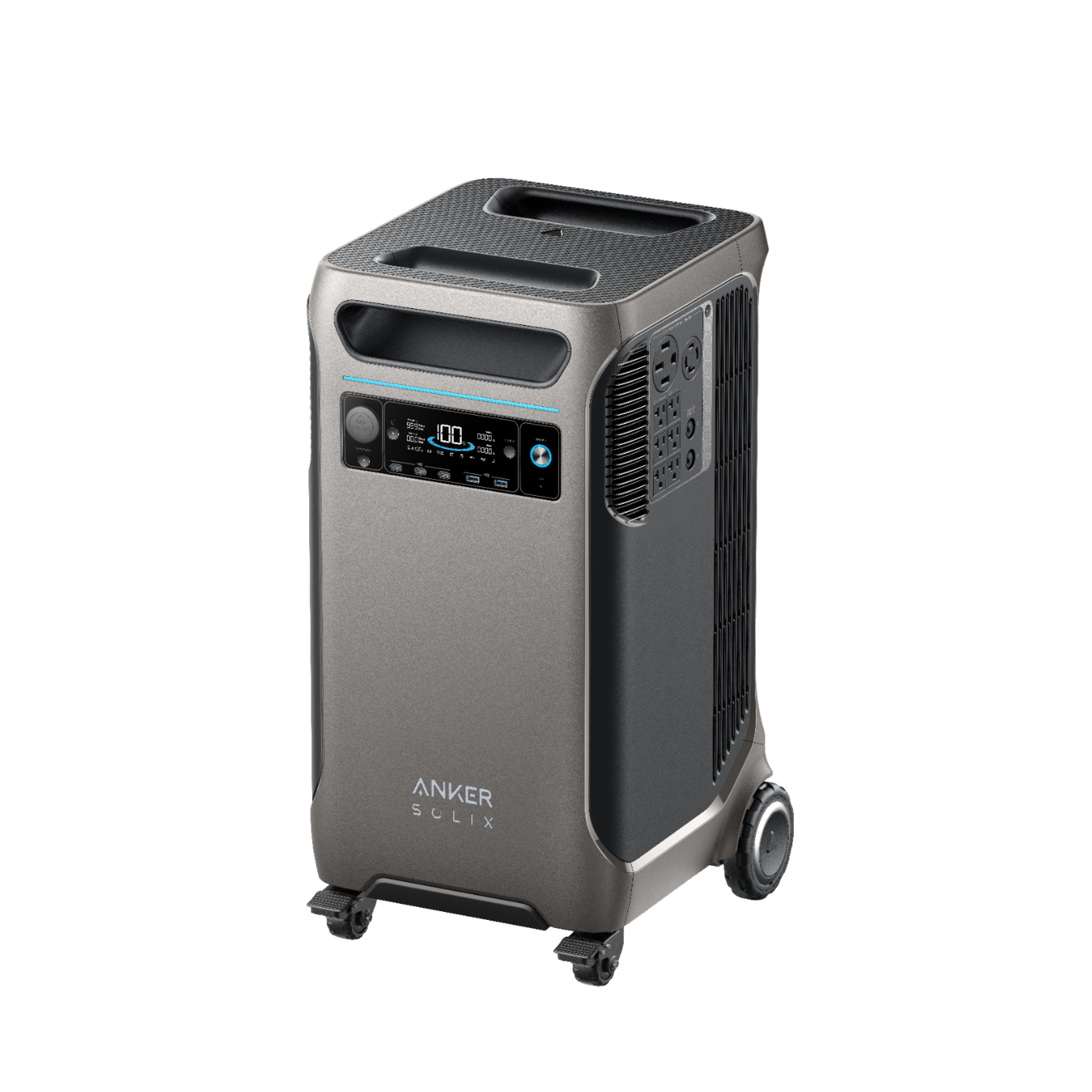 Anker SOLIX F3800 - 3840Wh LiFePO4 Portable Power Station with 6000W Output