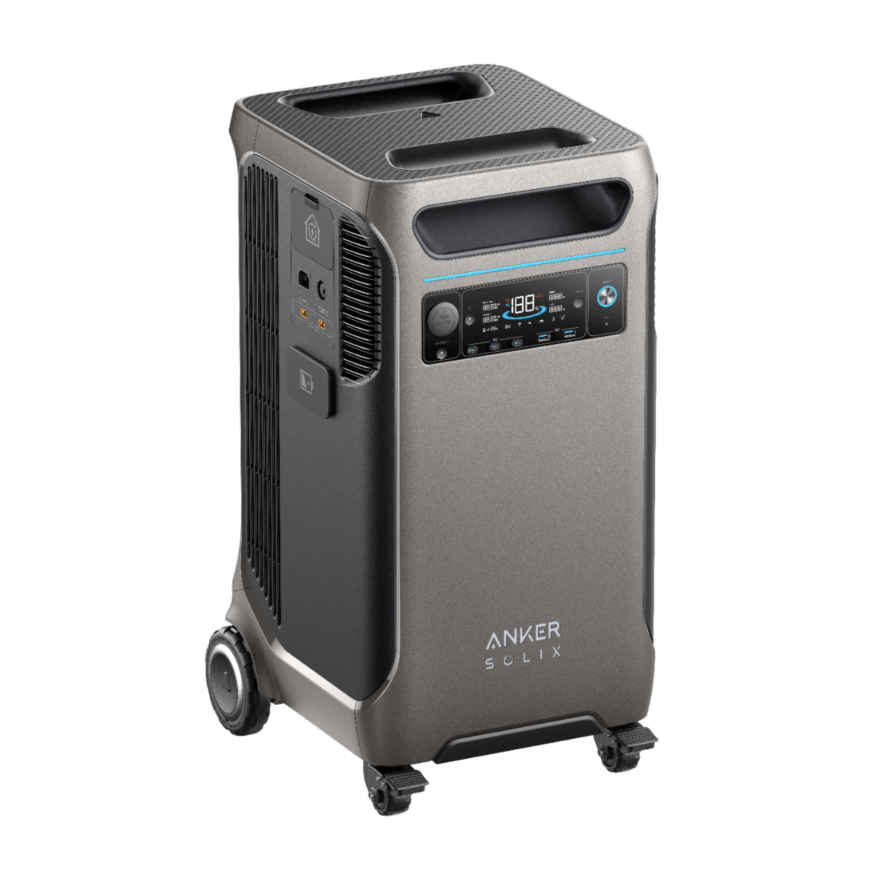 Anker SOLIX F3800 - 3840Wh LiFePO4 Portable Power Station with 6000W Output - view 6