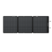 EcoFlow 160W solar panel unfolded showing photovoltaic cells