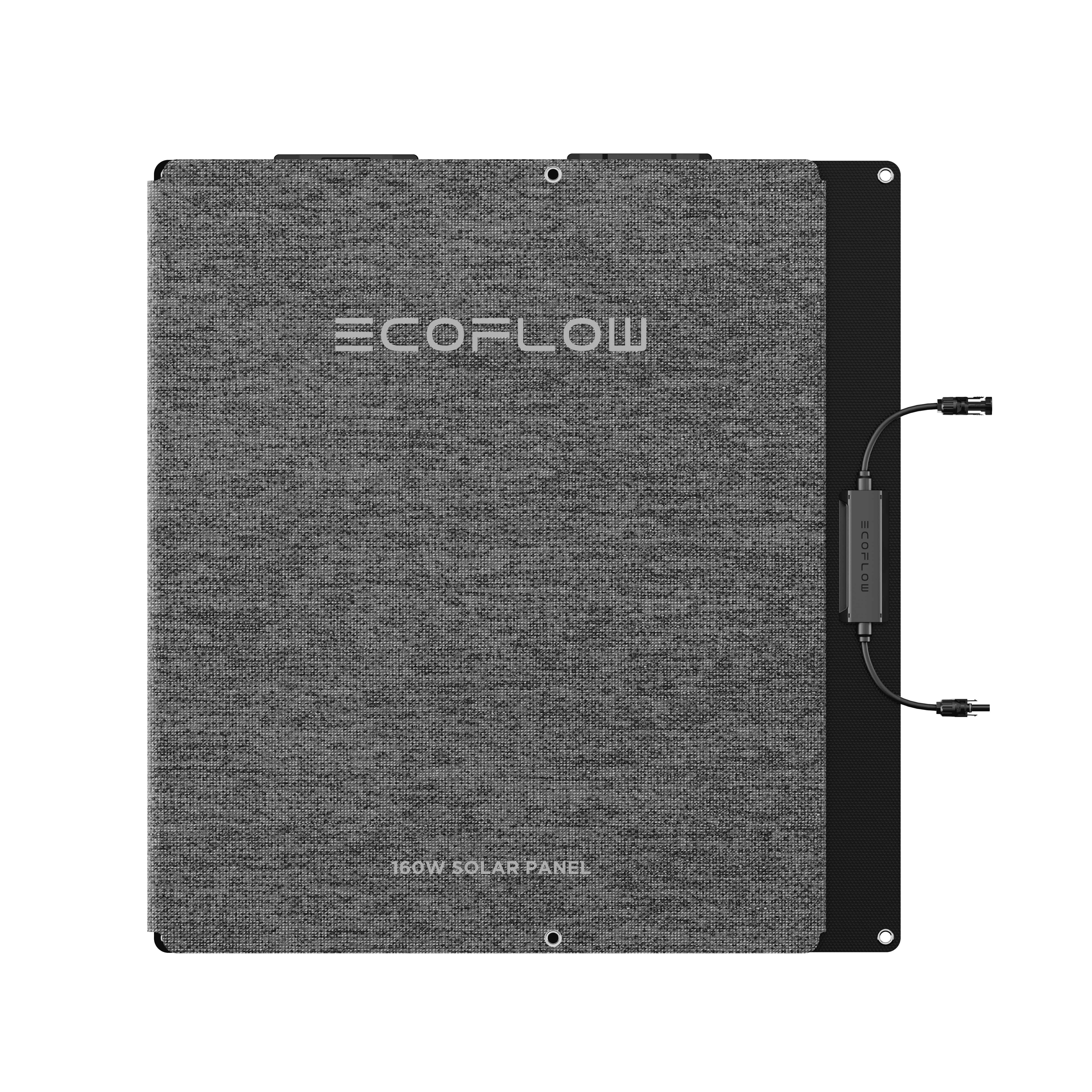 EcoFlow 160W portable solar panel charging RIVER 2 Pro outdoors