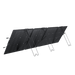 EcoFlow 220W bifacial solar panel angled view showing dual sided design