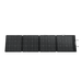 EcoFlow 220W panel connection ports and cable attachment close up