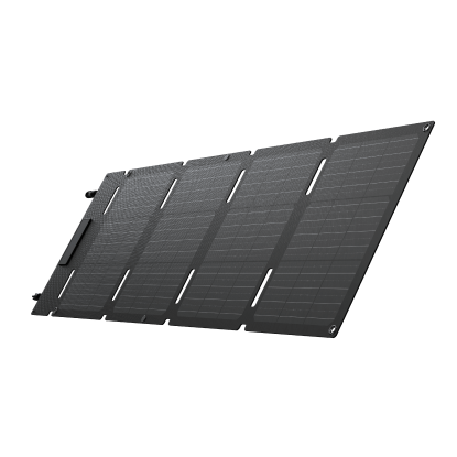 EcoFlow 45W panel folded compact for backpack travel storage
