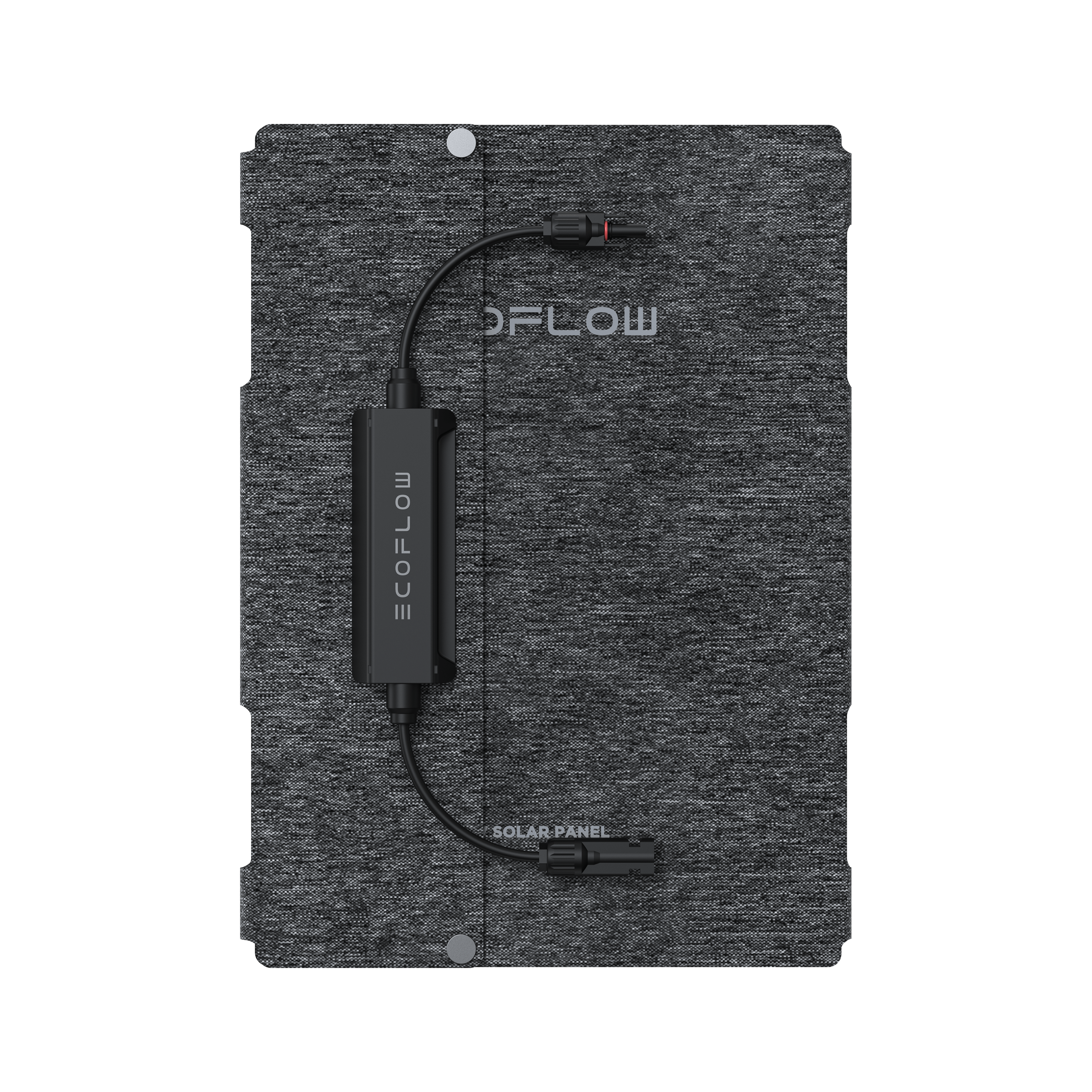 EcoFlow 45W Type-C panel powering devices during hiking adventure