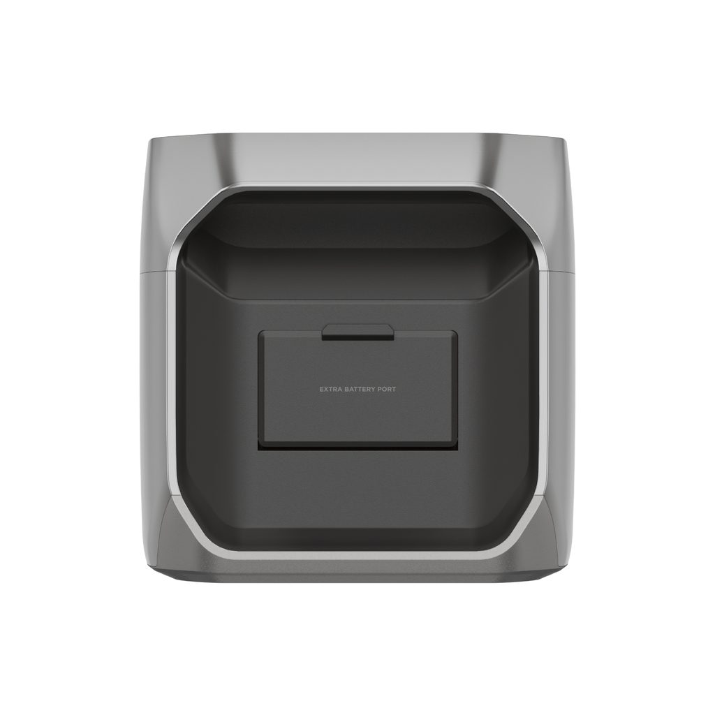 EcoFlow DELTA 3 top view extra battery port