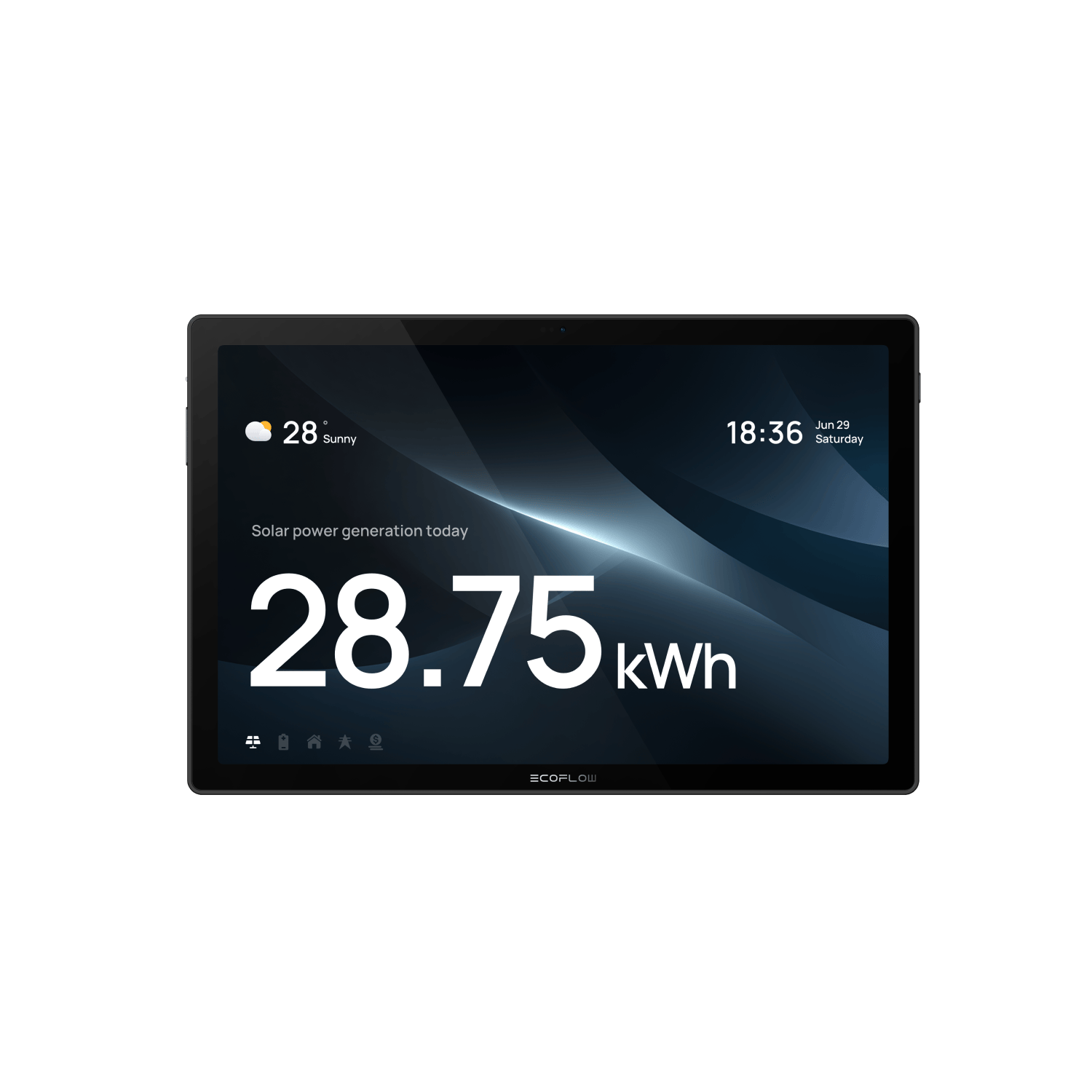 EcoFlow PowerInsight 2 home energy monitor touchscreen