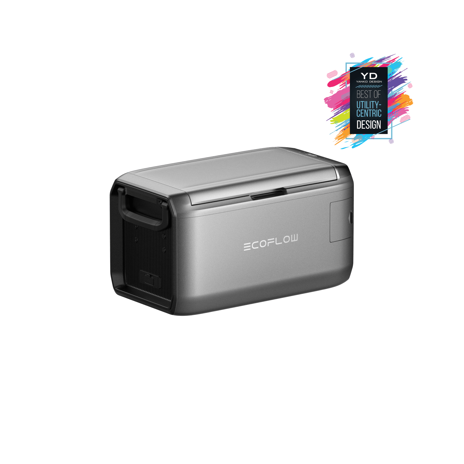 EcoFlow GLACIER Classic 45L portable electric cooler front view