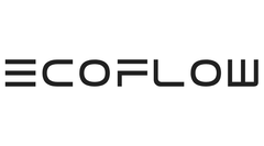 The image displays the word "ECOFLOW" in bold, black, modern sans-serif letters against a white background.