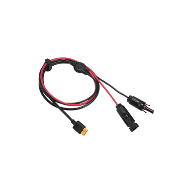 EcoFlow MC4-XT60 Cable-5m power cable full length view