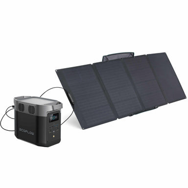 EcoFlow Power Station EcoFlow DELTA 2 + 400W Portable Solar Panel