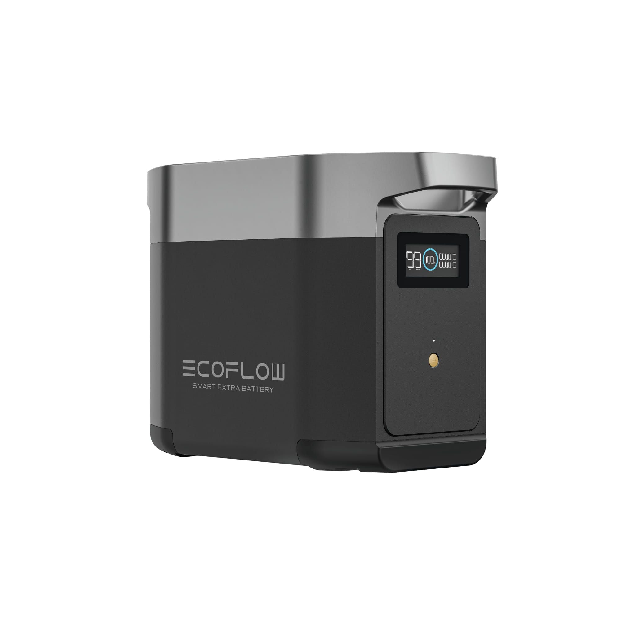 EcoFlow Power Station EcoFlow Smart Extra Battery for DELTA 2 Max Portable Power Station Front Left View