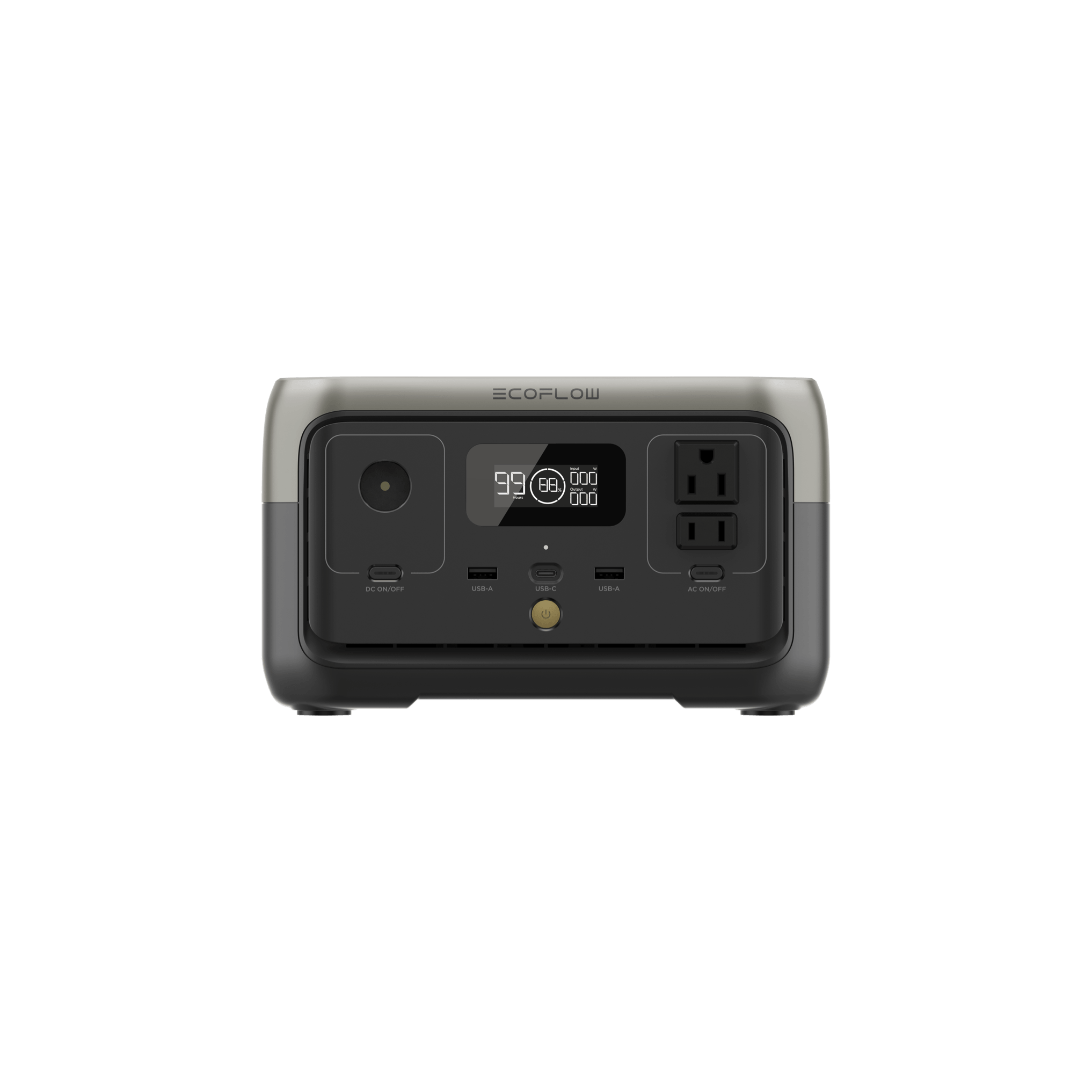 EcoFlow RIVER 2+ portable solar generator with 110W solar panel kit