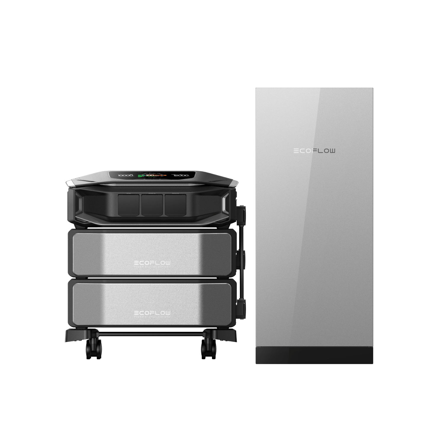 Smart Gateway EcoFlow installed in home electrical panel setup