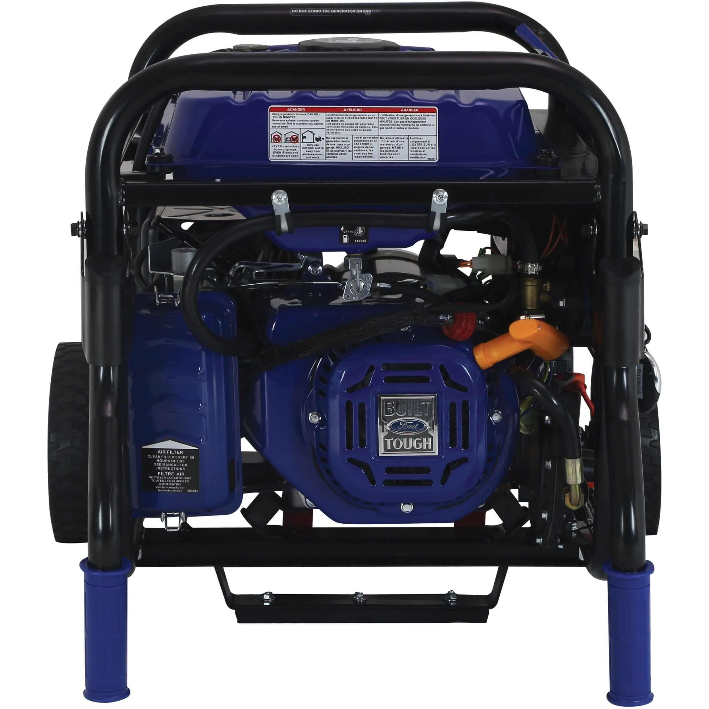 Ford Dual-Fuel Generator Ford FG5250PBR 5,250 Peak Watt M-Frame Dual Fuel Portable Generator with Switch & Go Technology