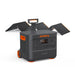 E2000Plus+500Wx powering camping equipment at outdoor campsite