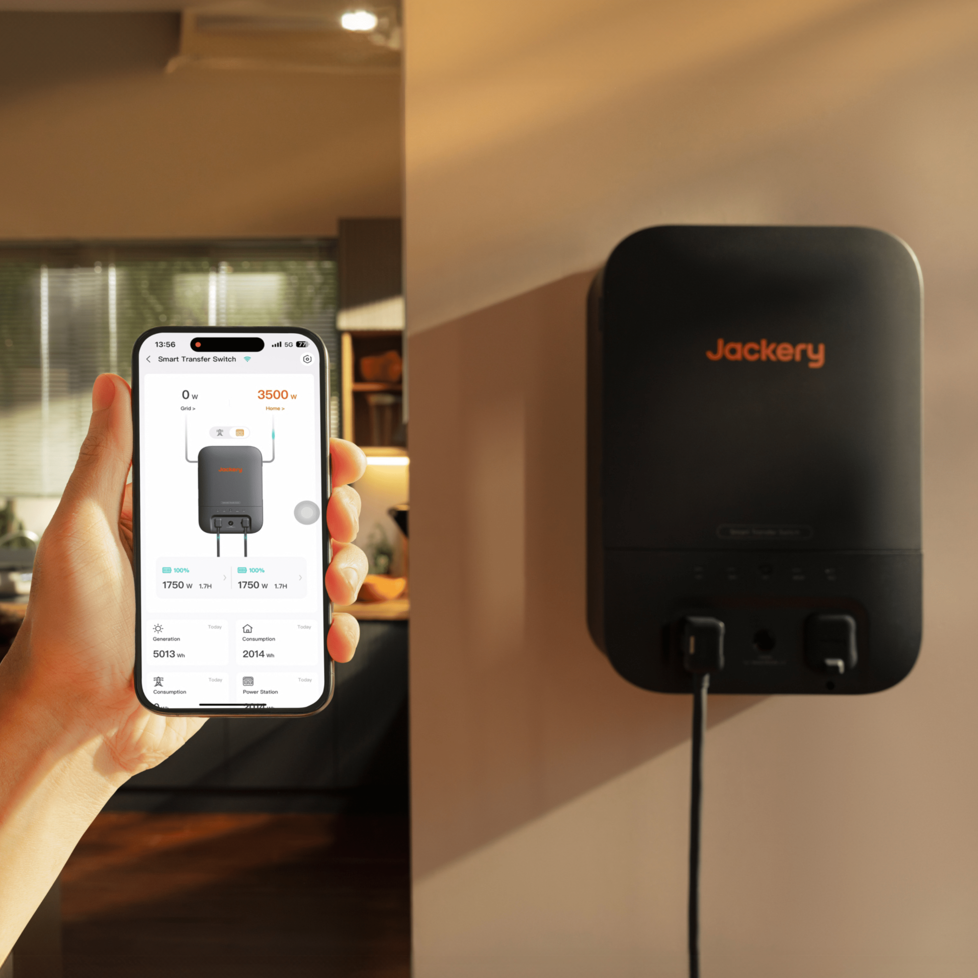 STS portable power station powering devices at outdoor camping setup