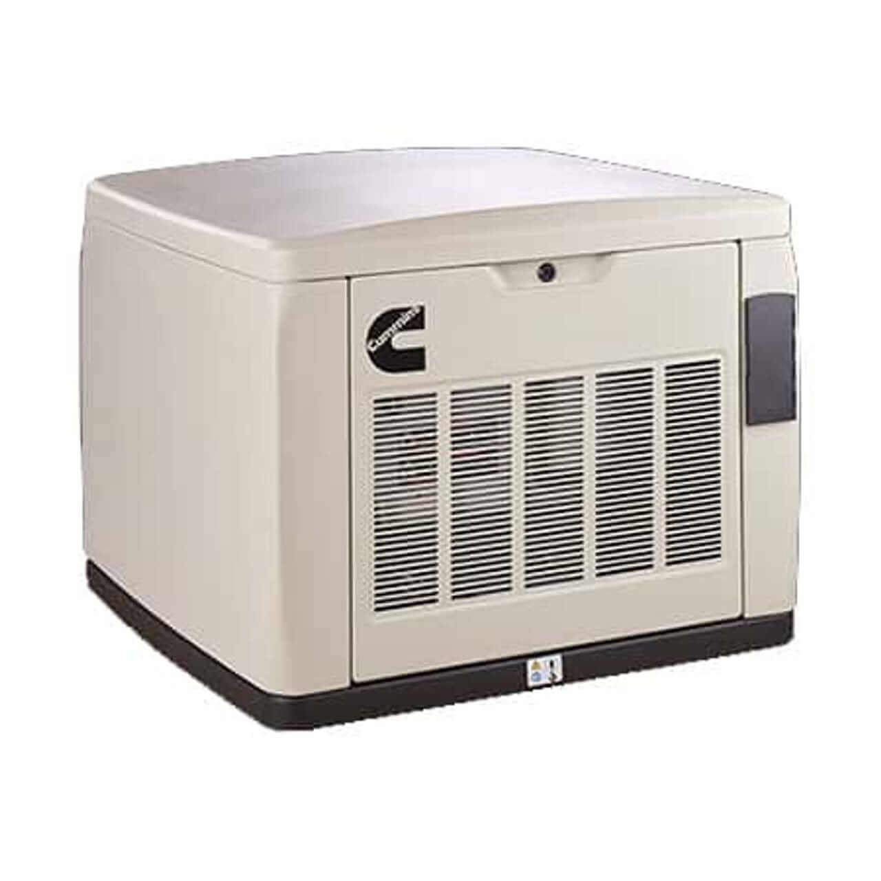 Cummins Quiet Connect RS13A 13kW generator from an angle