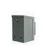 A gray, rectangular Nature's Generator 30 Amp Power Inlet Box is shown at an angle with four circular knockout holes and four screw holes on its side and back panels, set against a white background.