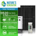 Nature’s Generator’s whole house solar generator offers solar panels, generator units, and features 11,520 peak watts, 5,760 running watts. Enjoy solar/wind/AC charging, expandable backup power, and reliable home battery storage with replaceable batteries.