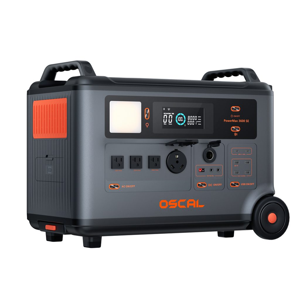Oscal PowerMax 3600SE portable power station standalone