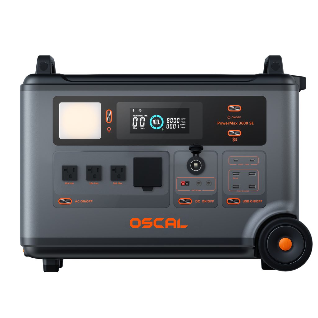 Oscal PowerMax 3600SE portable power station standalone