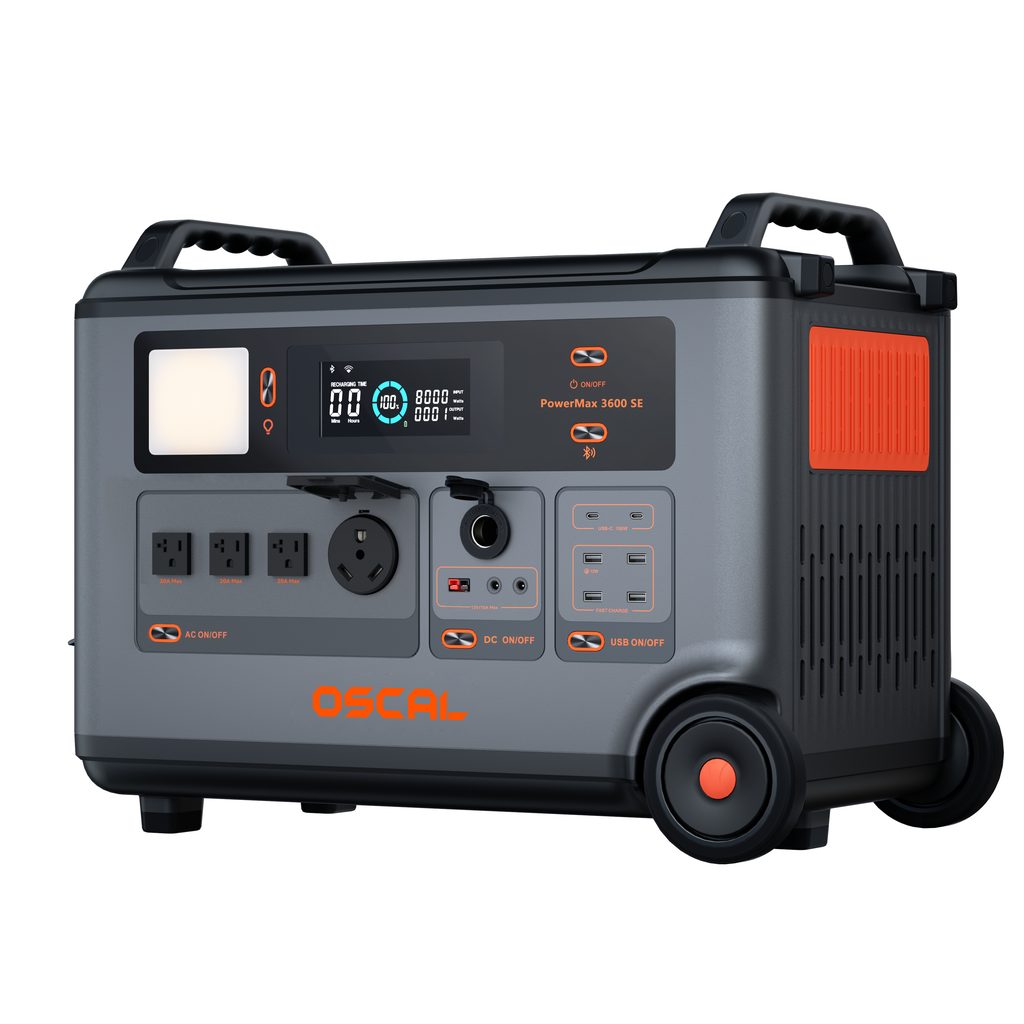 Oscal PowerMax 3600SE portable power station standalone