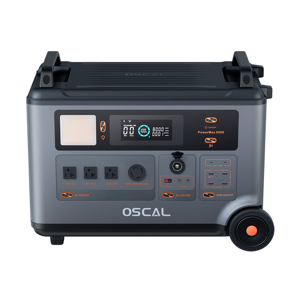 Oscal PowerMax 6000 portable power station standalone