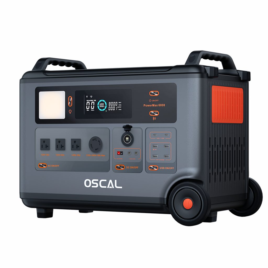 Oscal PowerMax 6000 portable power station standalone
