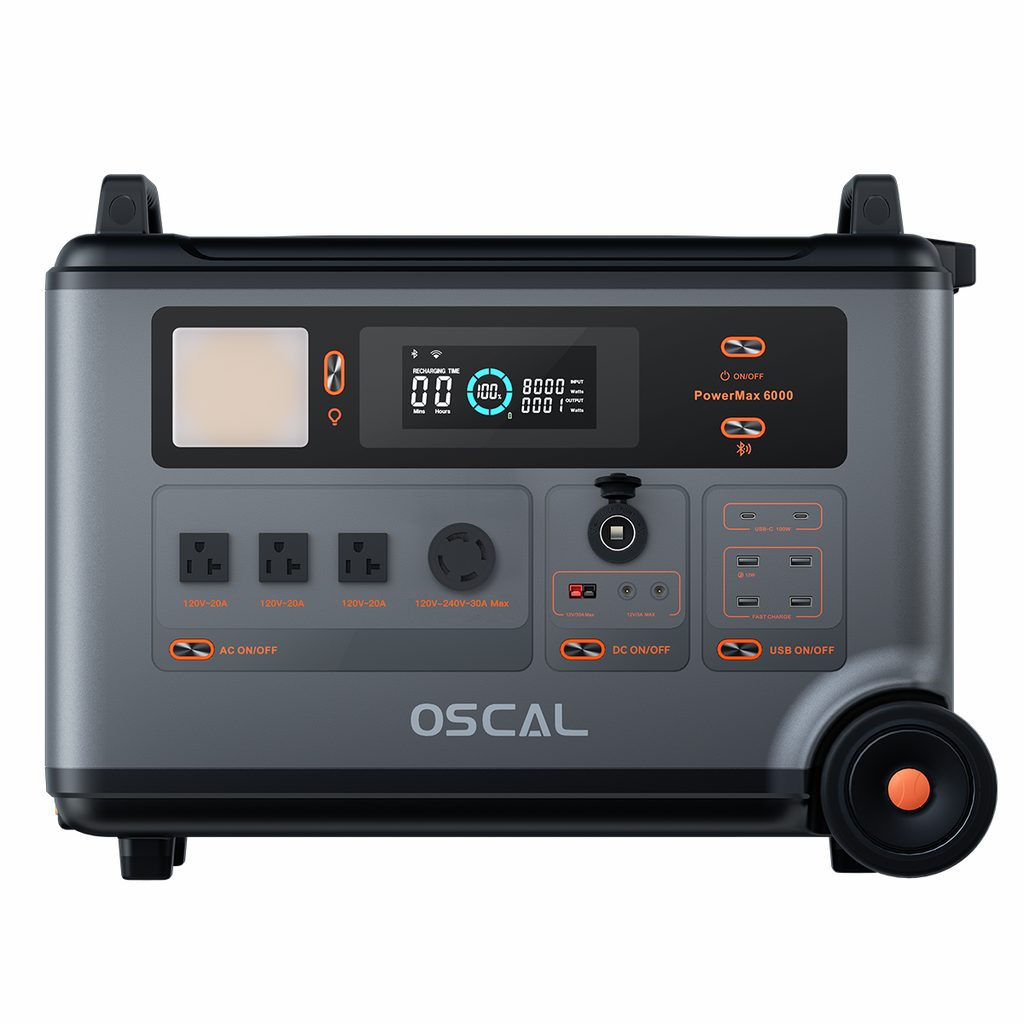 Oscal PowerMax 6000 portable power station standalone
