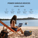 Pecron E1000LFP portable power station - in use