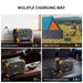 Pecron E1000LFP portable power station - rear