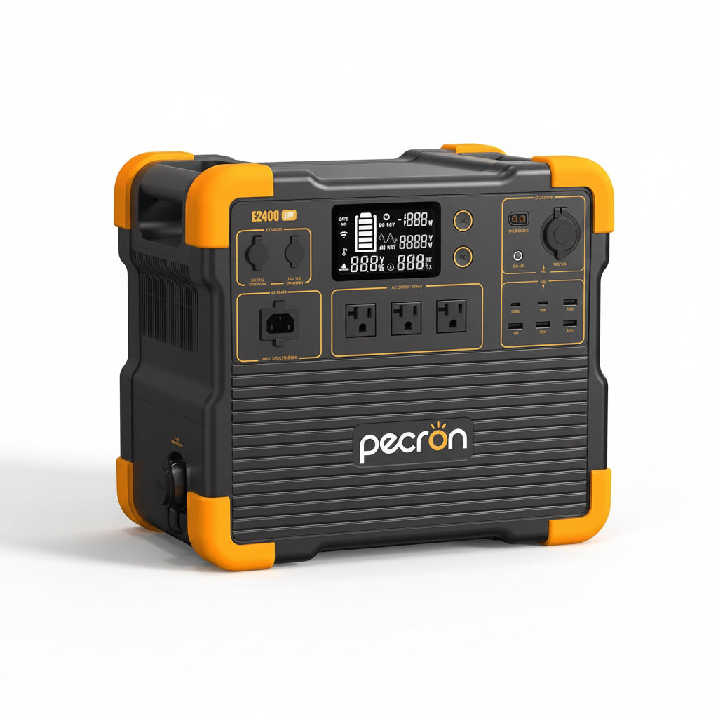 Pecron E2400LFP portable power station - front