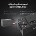 Pecron WB12200 12V LiFePO4 battery - closeup