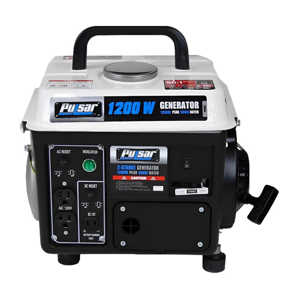 Pulsar 1200W Portable 2-Cycle Generator Front View