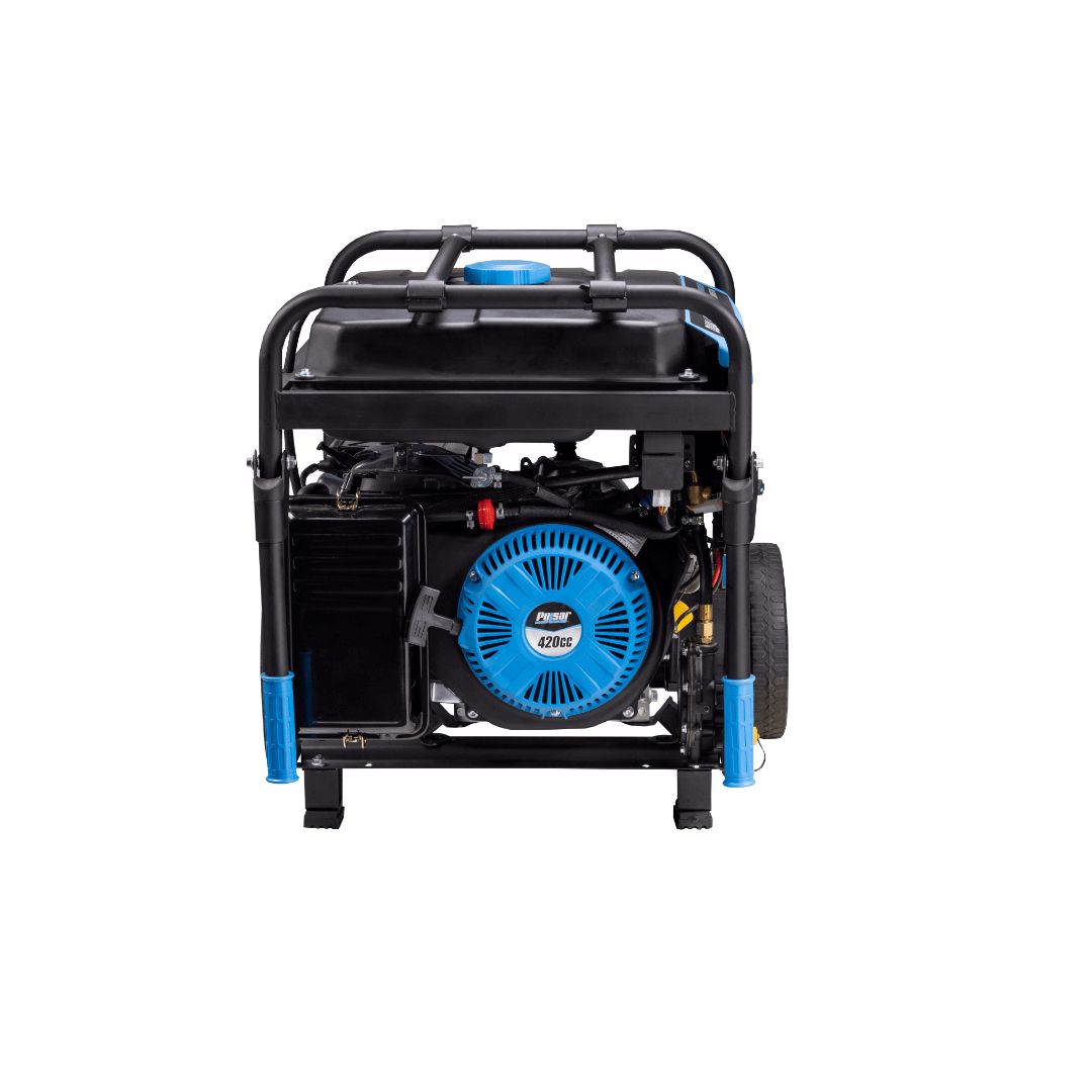 Pulsar Dual-Fuel Generator Pulsar PG7750BCO 7,750-Watt Dual-Fuel Generator with CO Alert – CARB Compliant