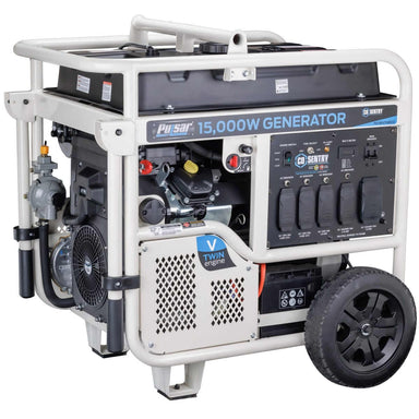 Pulsar generators Pulsar PG15KVTWBCO 15,000-Watt Dual-Fuel Portable Generator with Electric Start – CARB Compliant