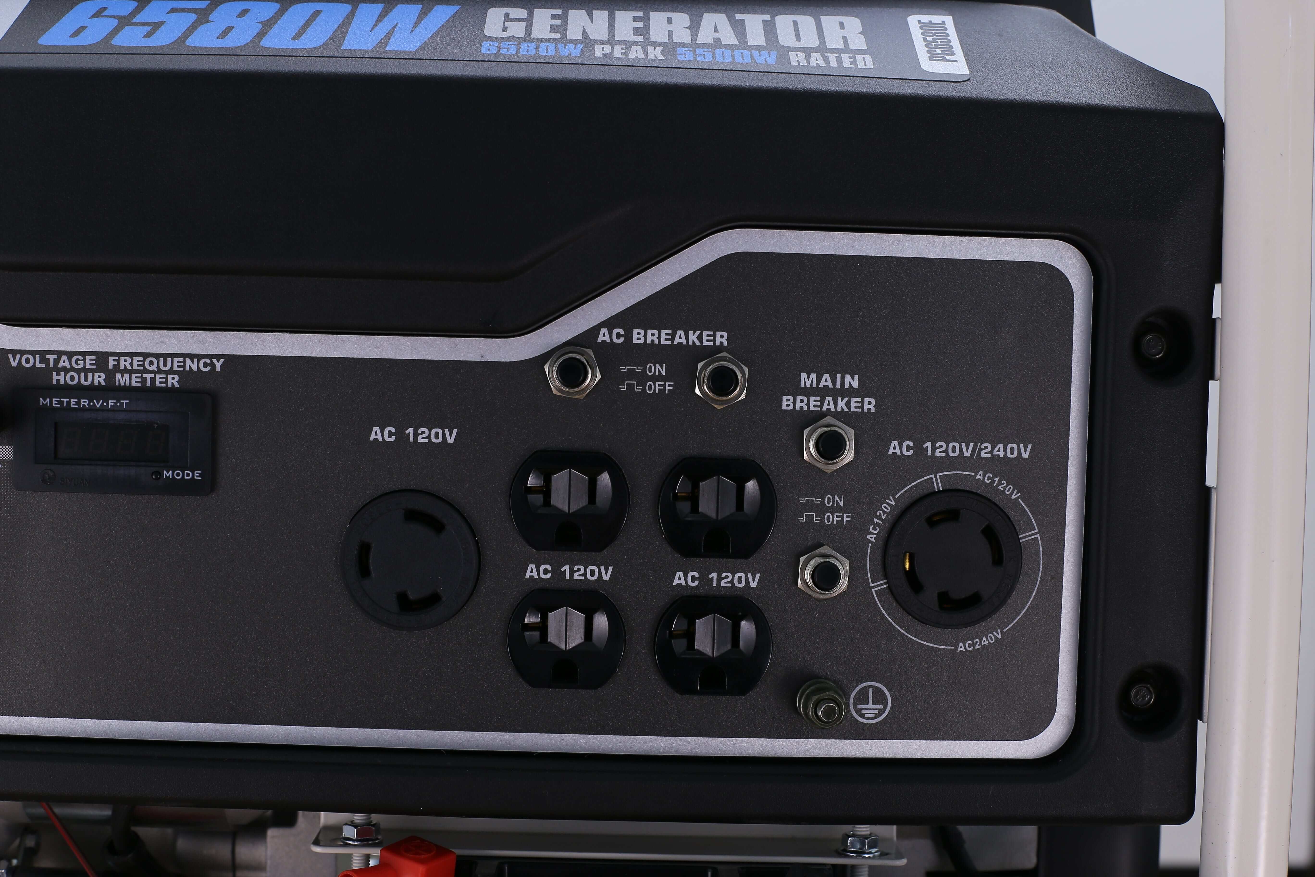 Pulsar generators Pulsar PG6580E 6,580-Watt Gasoline Powered Portable Generator with Electric Start