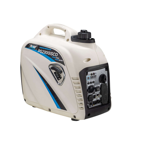 Pulsar Inverter Generator Pulsar PG2300iSCO 2,300-Watt Quiet Gasoline Powered Portable Inverter Generator – CARB Compliant