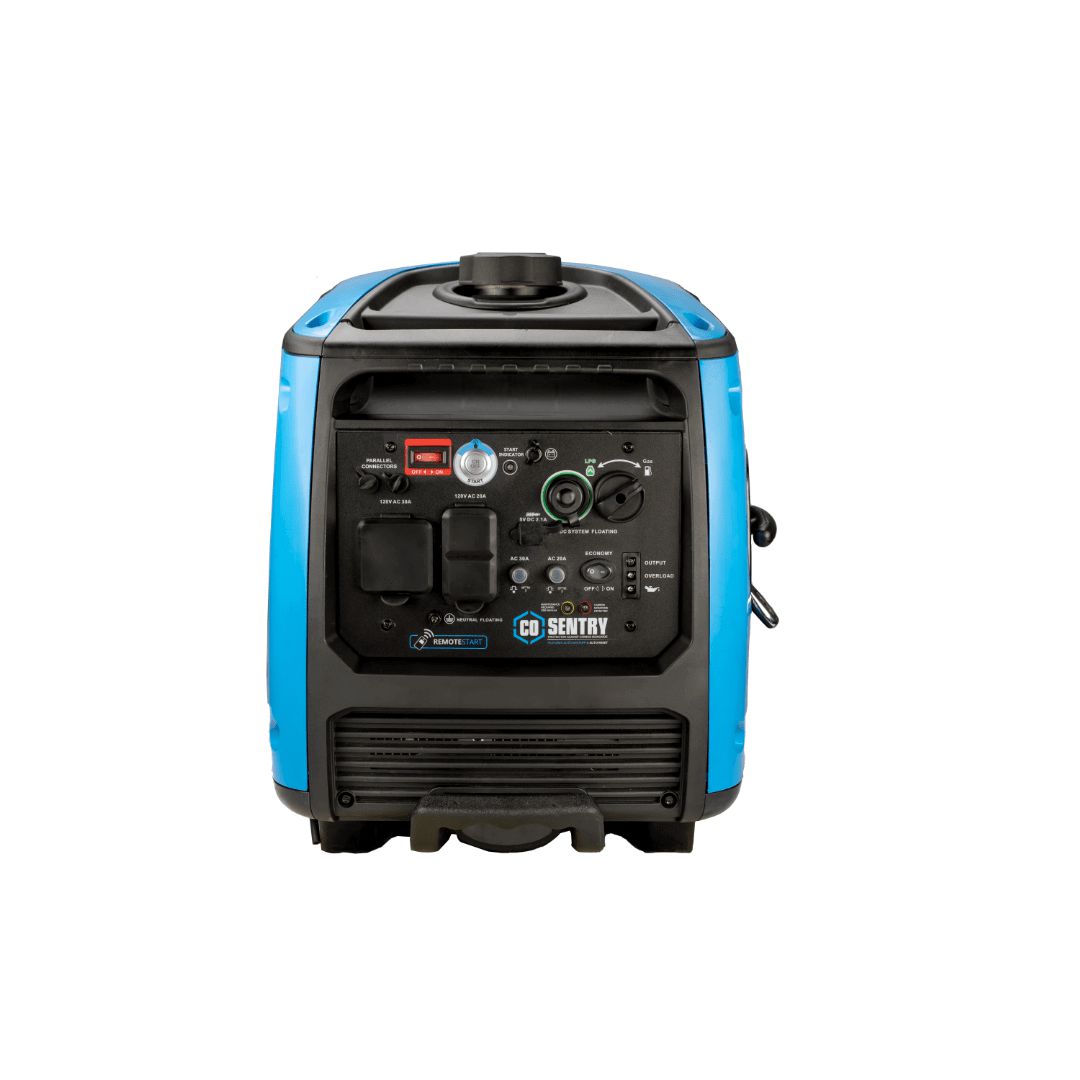 Pulsar Inverter Generator Pulsar PG4500BiSRCO 4,500-Watt Dual Fuel Inverter Generator with Remote Start and CO Alert - CARB Compliant