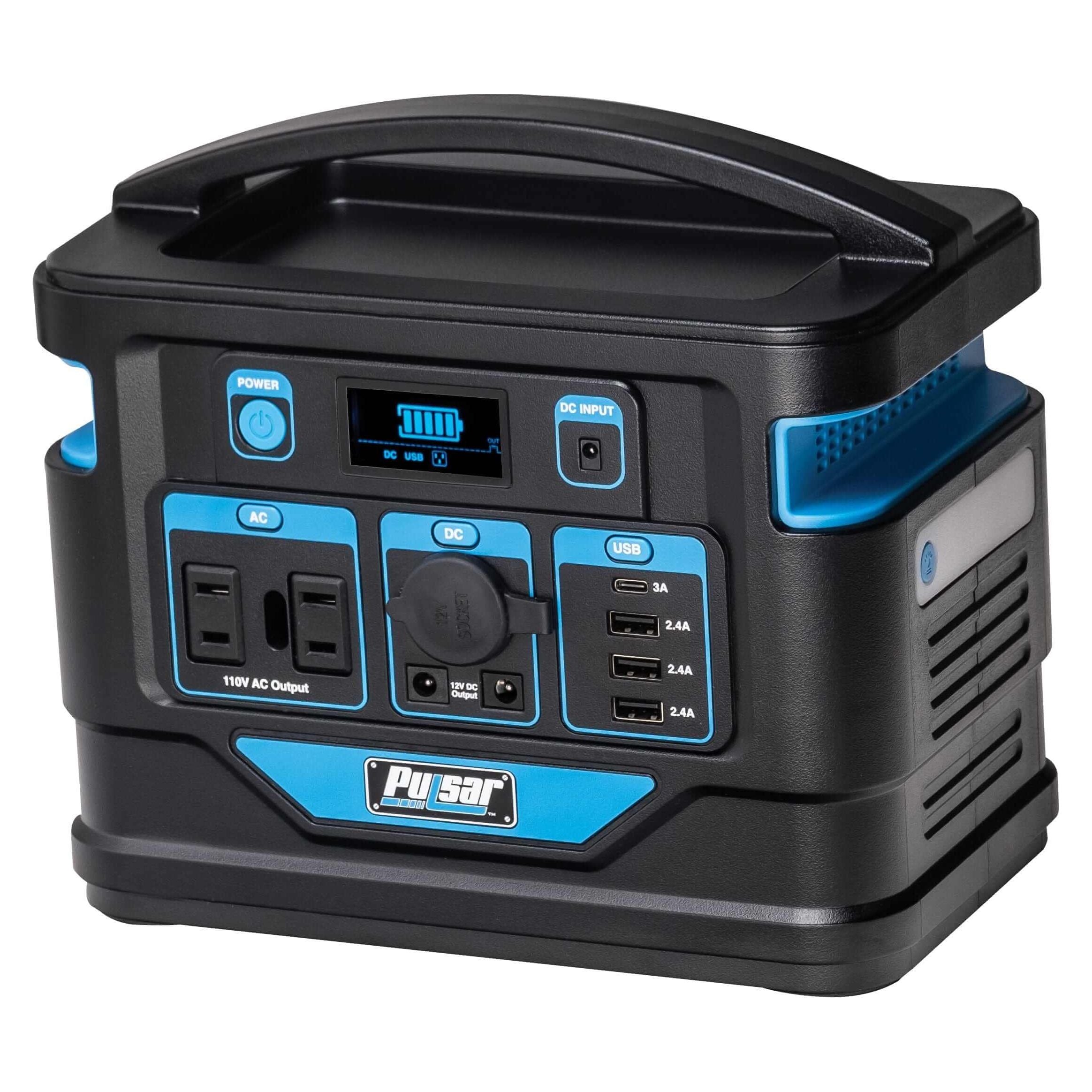 Pulsar power station Pulsar PPS200 200-Watt Lithium-Ion Portable Power Station with LCD Display and Flashlight